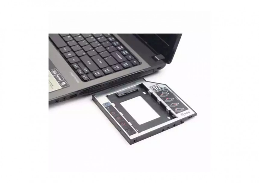 Adapter za notebook dodatni SSD HDD 9mm Gembird MF-95-01