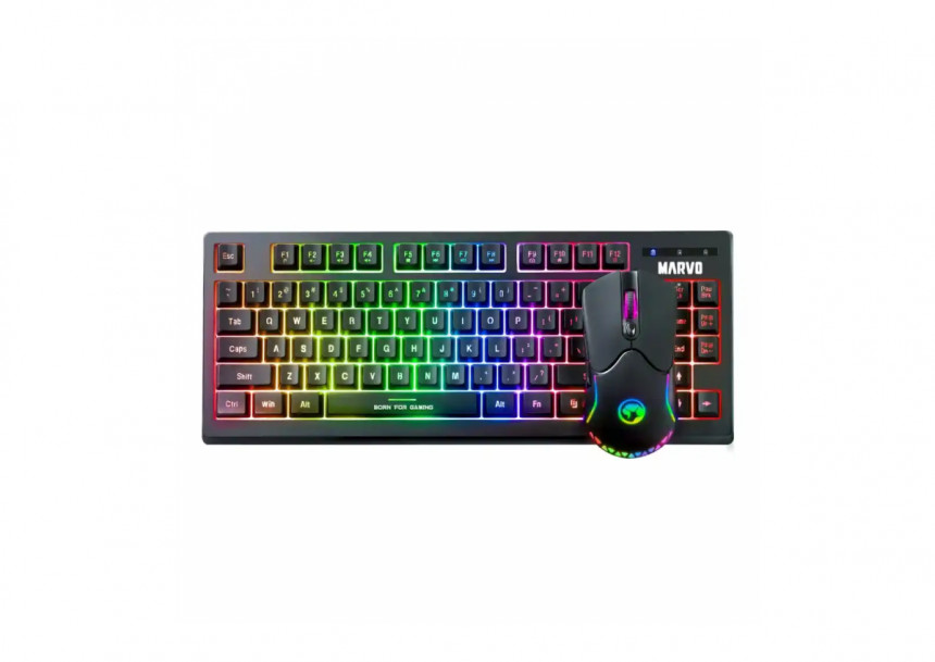 Bežična Tastatura+miš Marvo KW516 RGB