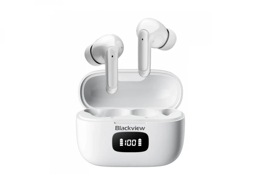 Bežične slušalice Blackview AirBuds 8 Arctic White/ANC/...