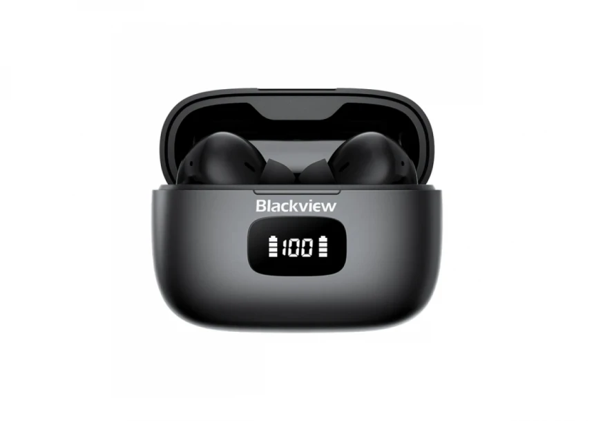 Bežične slušalice Blackview AirBuds 8 Polar Night Black/ANC/BT 5.3/Type-C/IPX7(slušlice)