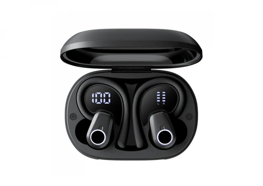 Bežične slušalice sa zakačkom za uši Blackview AirBuds 60 Black/BT 5.3/USB Type-C/IPX4(slušalice)