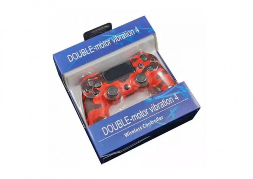 Bežicni gamepad Gembird JPD-Wireless-Thrillershock PC/PS4 RED CAMO