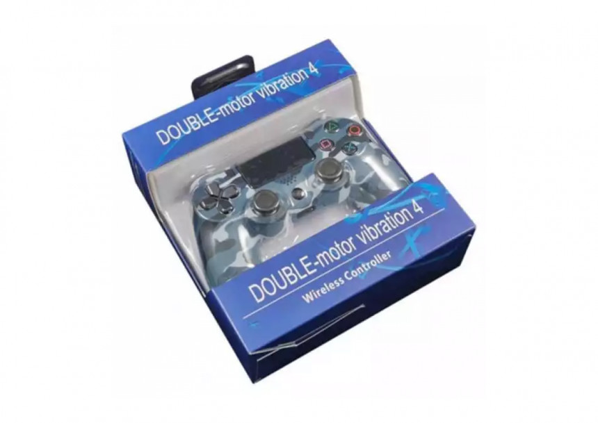 Bežicni gamepad Gembird JPD-Wireless-Thrillershock PC/PS4 BLUE CAMO