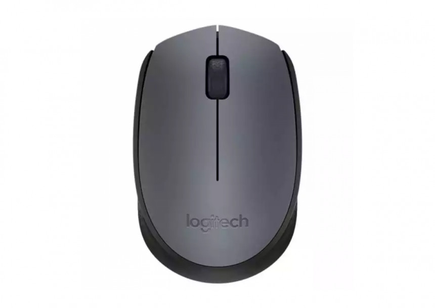 Bežični miš Logitech M170 1000dpi, sivi - optički