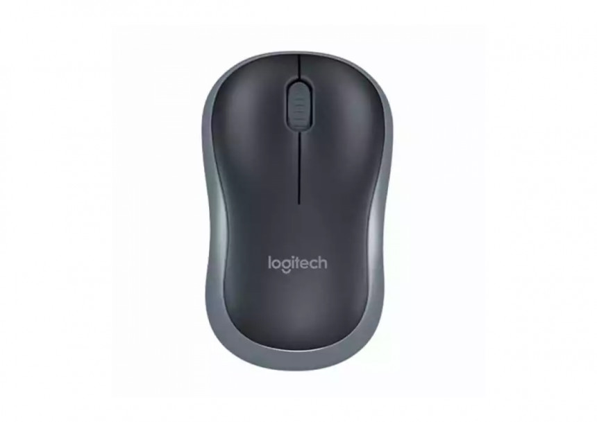 Bežični miš Logitech M185 1000dpi, sivi - optički
