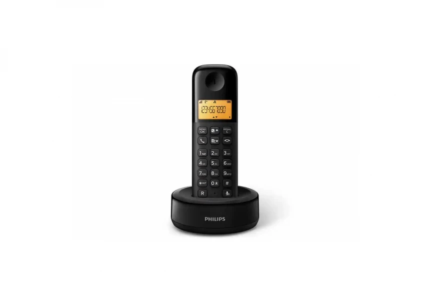 Bežični telefon Philips DB1601B/53 crni