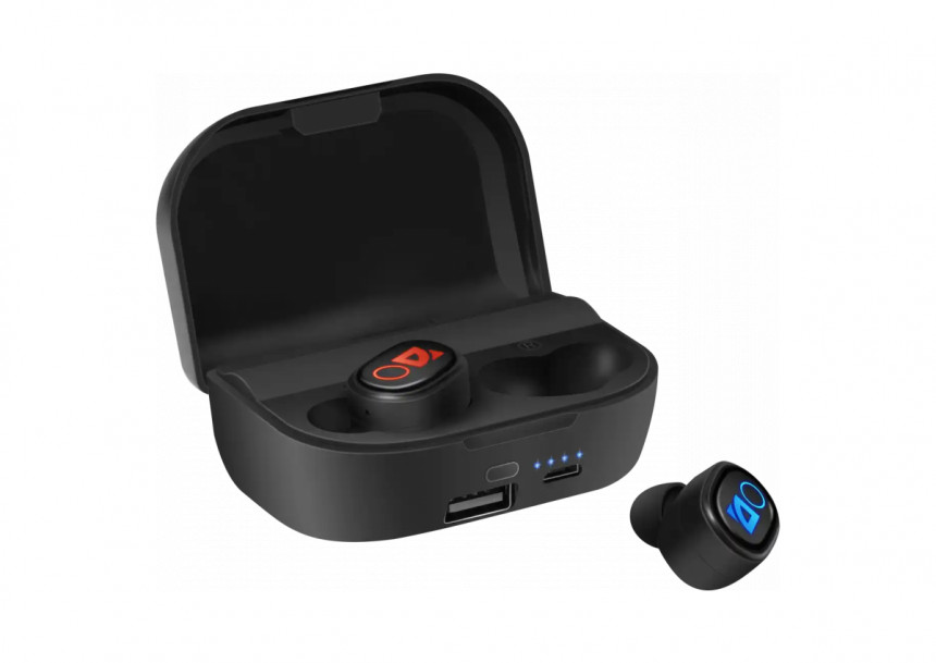 Bluetooth slušalice Defender TWS Twins 639, crne