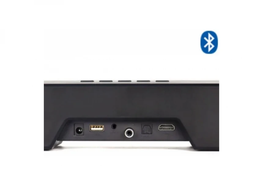 Bluetooth soundbar Microlab Onebar02 LED 2x15W/USB/HDMI/AUX/Optical/Coaxial Crni