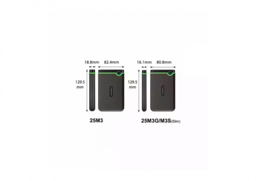 Eksterni hard disk 2TB Transcend TS2TSJ25M3S 3.1