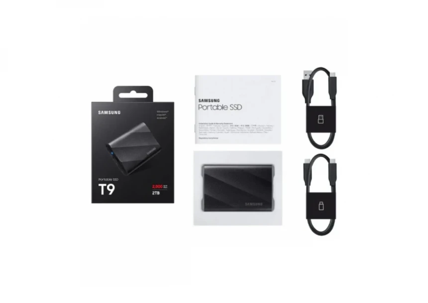Eksterni SSD 2TB T9 Samsung MU-PG2T0B/EU