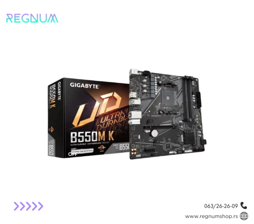 Računar Regnum Striker 3050X RGB / Ryzen 7 5700X / RTX 3050 / 32GB / 1TB NVMe