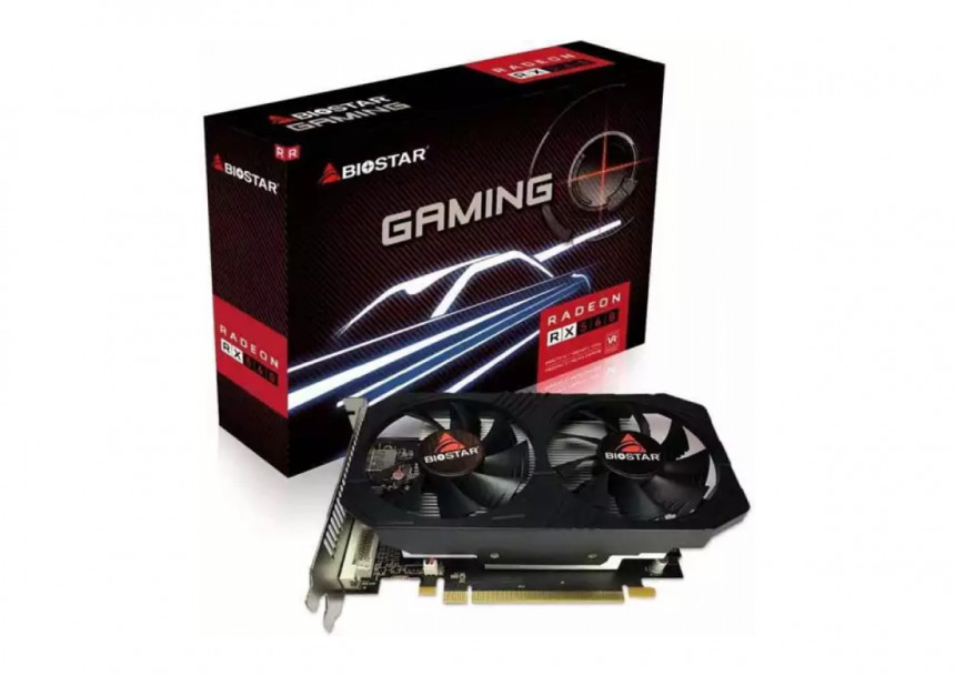 Graficka karta Biostar RX560 4GB GDDR5 128 bit DVI/DP/H...