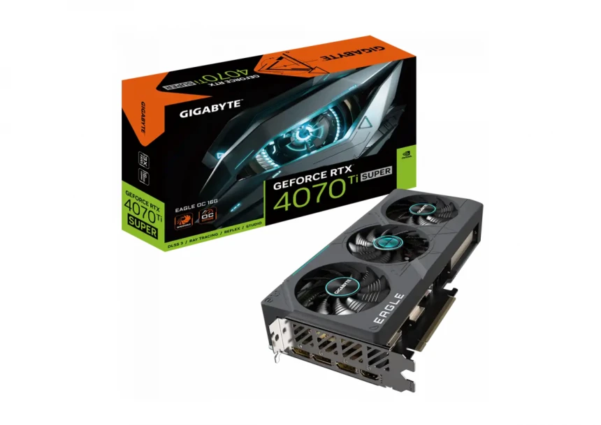 Grafička karta Gigabyte GeForce RTX 4070 Ti Super GV-N4...