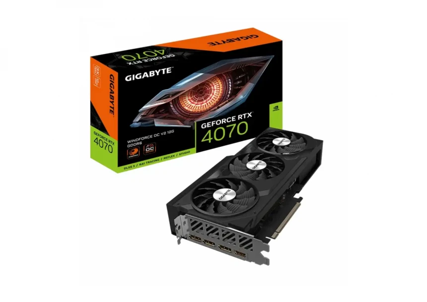 Grafička karta Gigabyte GeForce RTX 4070 GV-N4070WF3OCV...