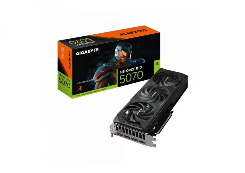 Graficka karta Gigabyte GeForce RTX 5070 Windforce GDDR...