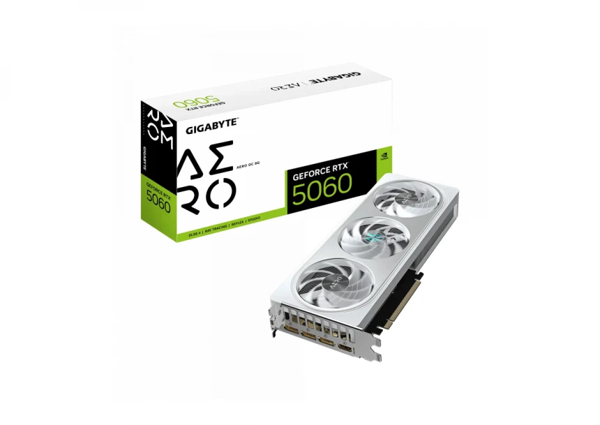 Grafička karta Gigabyte GeForce RTX 5060 Aero OC GV-N50...