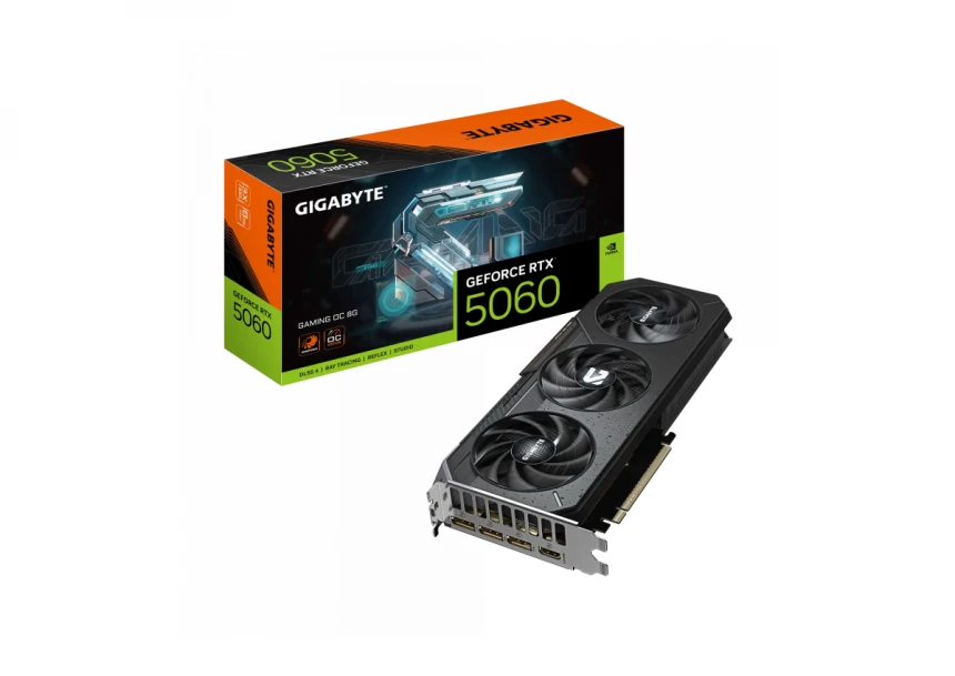 Grafička karta Gigabyte GeForce RTX 5060 Gaming OC GV-N...