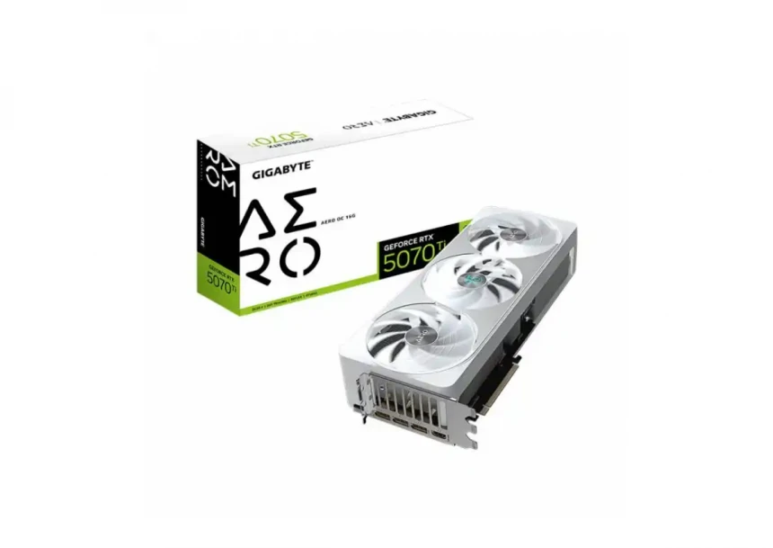 Graficka karta GIGABYTE RTX 5070 Ti AERO OC 16GB GV-N507TAERO OC-16GD