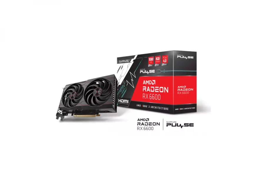 Grafička karta Sapphire Pulse AMD Radeon RX 6600 Gaming 8GB  GDDR6 - 11310-01-20G HDMI/3xDP