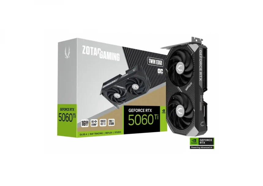 Grafička karta Zotac GAMING GeForce RTX 5060 Ti Twin Ed...