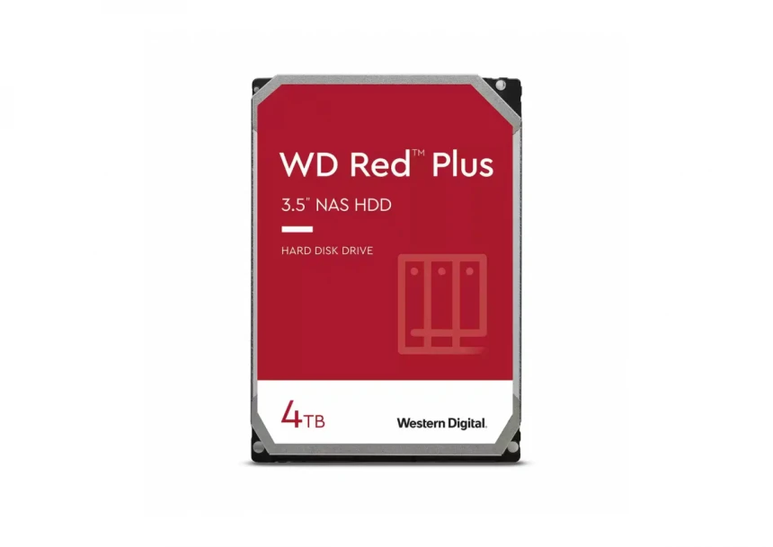 Hard disk 4TB SATA3 Western Digital  256MB WD40EFPX Red