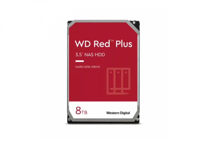 Hard disk 8TB Western Digital 256MB WD80EFPX Red Plus