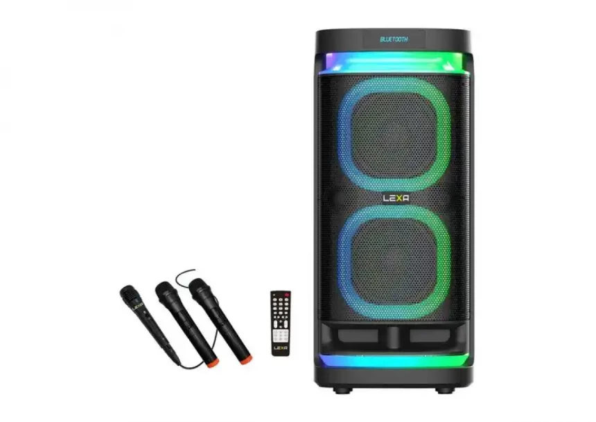 Karaoke sistem Lexa LX-701 1100W/2 x bežična/1 x žičani