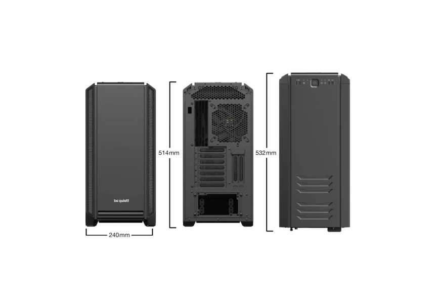 Kućište Be Quiet  Silent Base 601 Black BG026