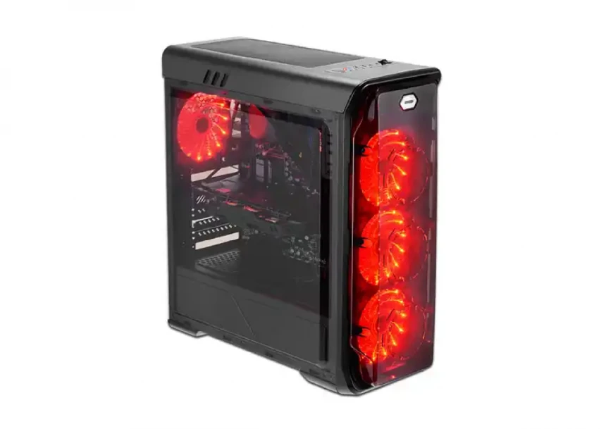 Kućište LC Power Gaming 988B-ON Red Typhoon Black