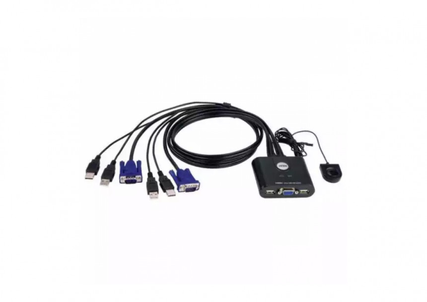 KVM Switch 2p usb Pocket Aten CS22U