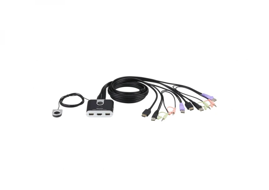 KVM Switch Aten CS692 2-Port USB/3xHDMI/6xUSB/3xAudio