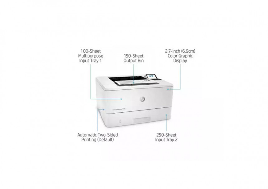 Laserski štampač HP Enterprise M406dn 1200x1200dpi/256MB/38ppm/USB/network, Toner CF259A, 3PZ15A