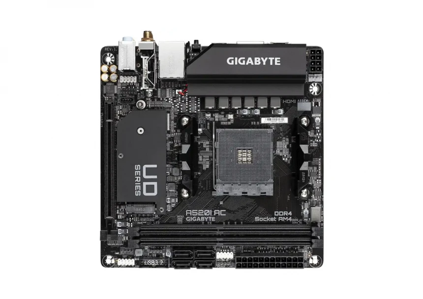 Matična ploča AM4 Gigabyte A520I AC