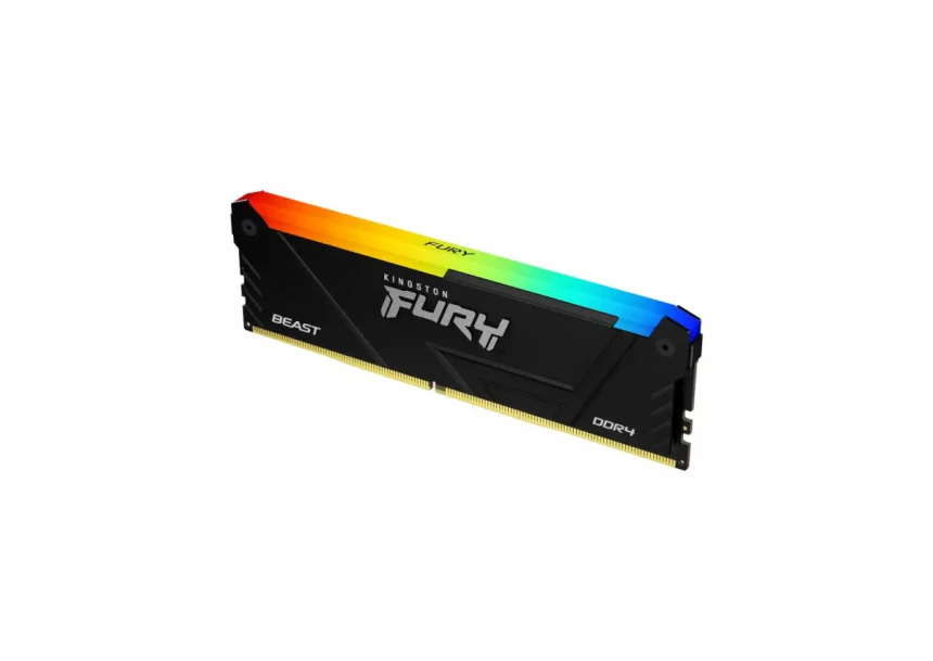 Memorija 8GB DDR4 3600MHz Kingston FURY Beast RGB KF436C17BB2A/8