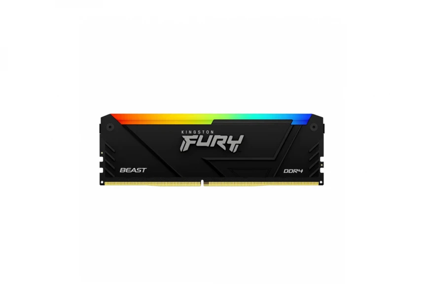 Memorija DDR4 16GB (2x8GB) 3600MHz Kingston Fury Beast RGB KF436C17BB2AK2/16