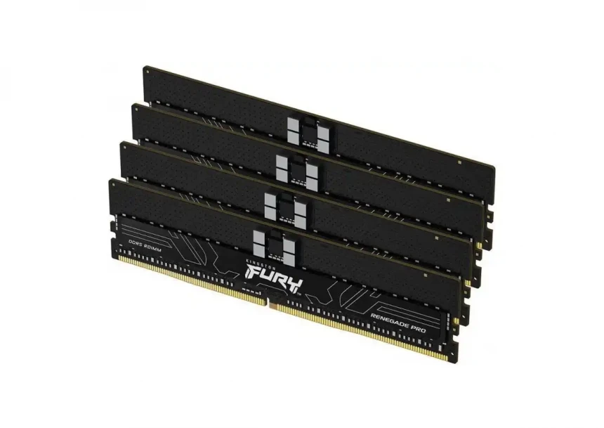 Memorija DDR5 128GB (4x32GB) 4800MHz Fury Renegade Pro KF548R36RBK4-128