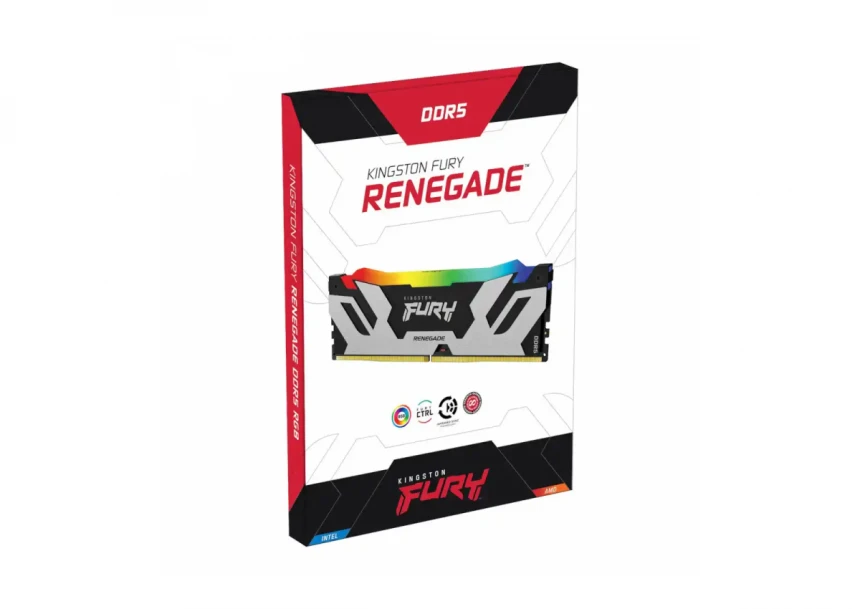 Memorija DDR5 16GB 7600MHz Kingston Fury Renegade RGB KF576C38RSA-16