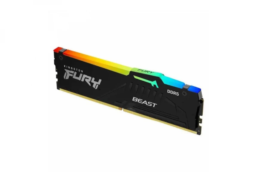 Memorija DDR5 32GB 5600MHz Kingston Fury Beast RGB KF55...