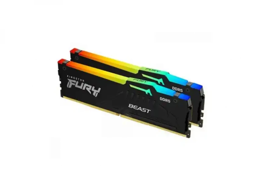 Memorija DDR5 64GB (2x32GB) 6000MHz Kingston Fury Beast...