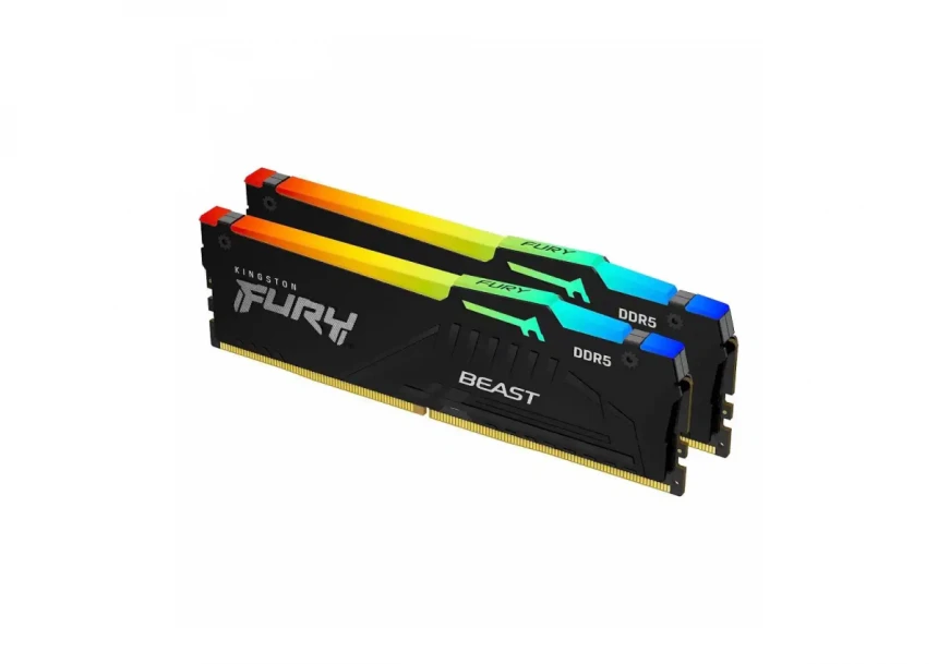 Memorija DDR5 64GB (2x32GB) 6000MT/s Kingston Fury Beas...