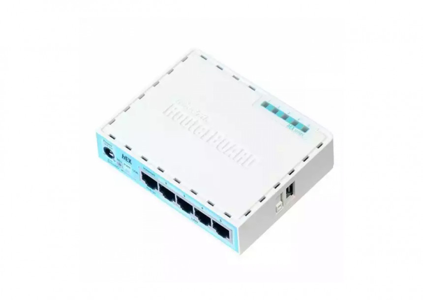 MikroTik RB750Gr3 hEX ruter sa 5 x Gigabit LAN / WAN po...