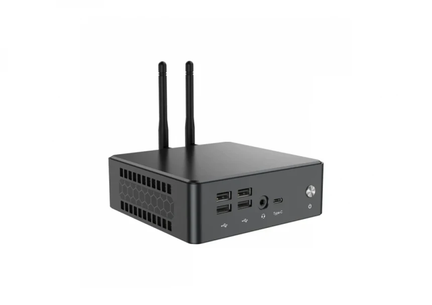 Mini PC Zeus MPI12- Intel i3-1220P 10C 4.4 GHz/DDR4/M.2/LAN/Dual WiFi/BT/HDMI/DP/