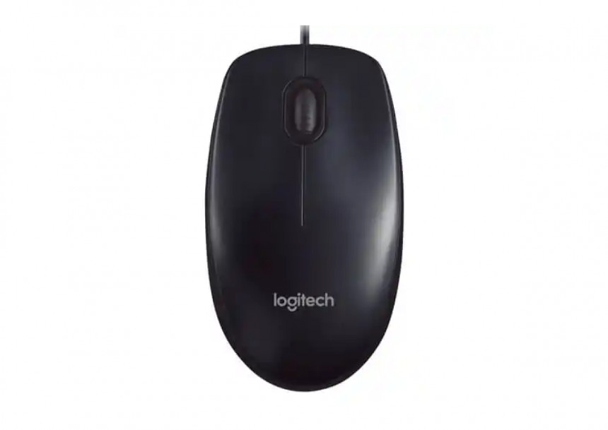 Miš Logitech M90 1000 dpi, crni - optički