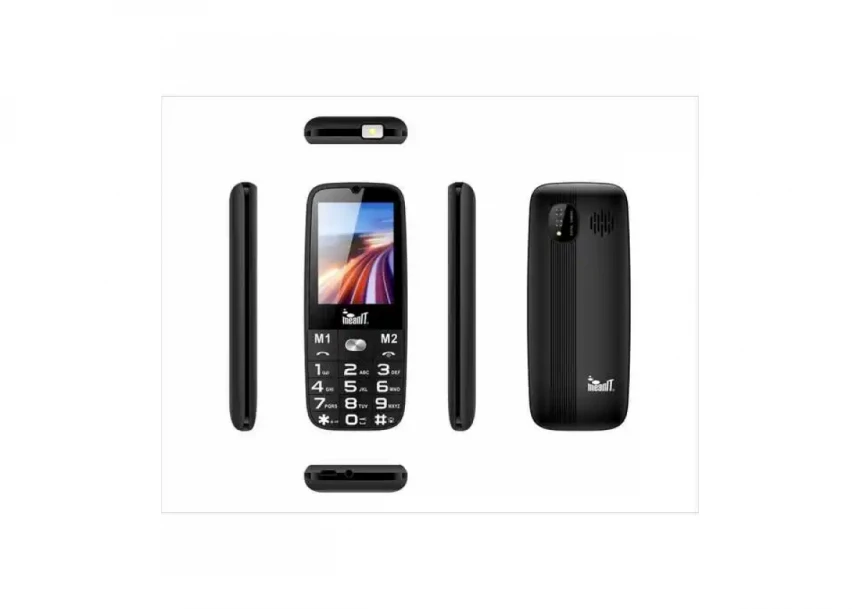 Mobilni telefon Meanit Senior 15 crni