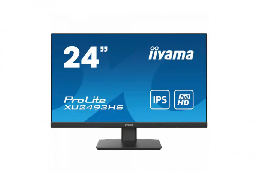 Monitor 23.8 Iiyama XU2493HS-B4 1920x1080/Full HD/IPS/4ms/75Hz/HDMI/VGA/DP/Zvučnici