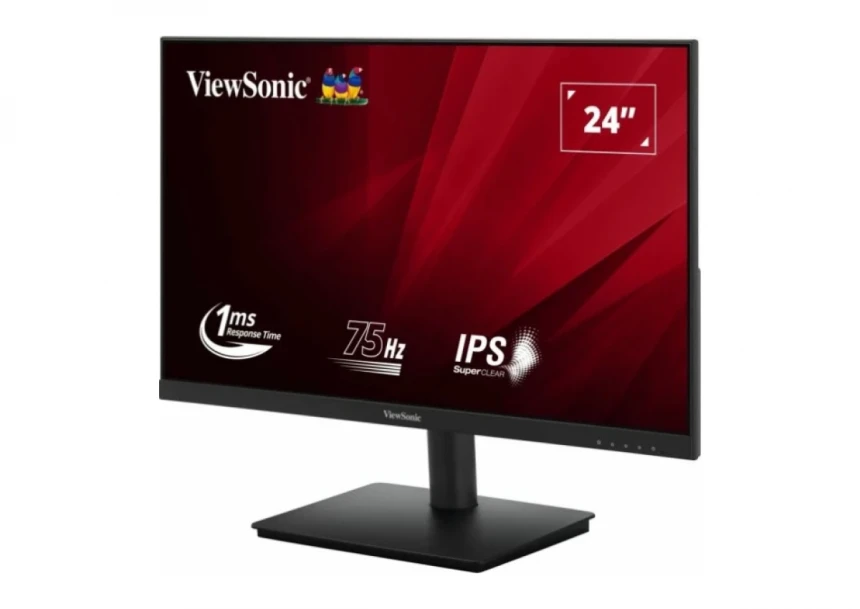 Monitor 24 Viewsonic  VA240-H-2 1920x1080/Full HD/IPS/1ms/75Hz/VGA/HDMI