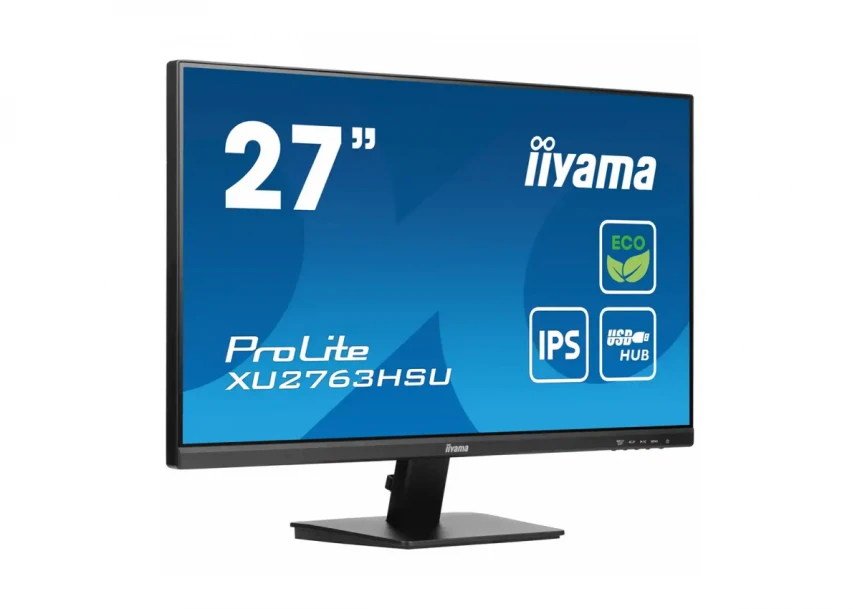 Monitor 27 Iiyama XU2763HSU-B1 1920x1080/Full HD/ IPS/100Hz/3ms/HDMI/DP/2x USB/HDCP/Zvučnici