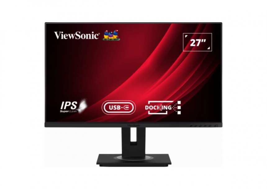 Monitor 27 Viewsonic VG2756-4K 3840x2160/4K UHD/IPS/5ms/60Hz/2x HDMI/DP/3x USB 3.2/Pivot/Zvučnici