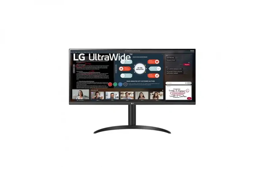 Monitor 34 LG 34WP550-B 2560x1440/QHD IPS/21:9/75Hz/5ms...