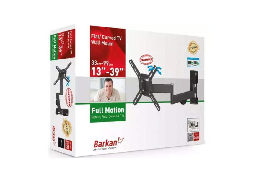 Nosač za TV Barkan 2400.B 13-43/24kg/200x200/tilt